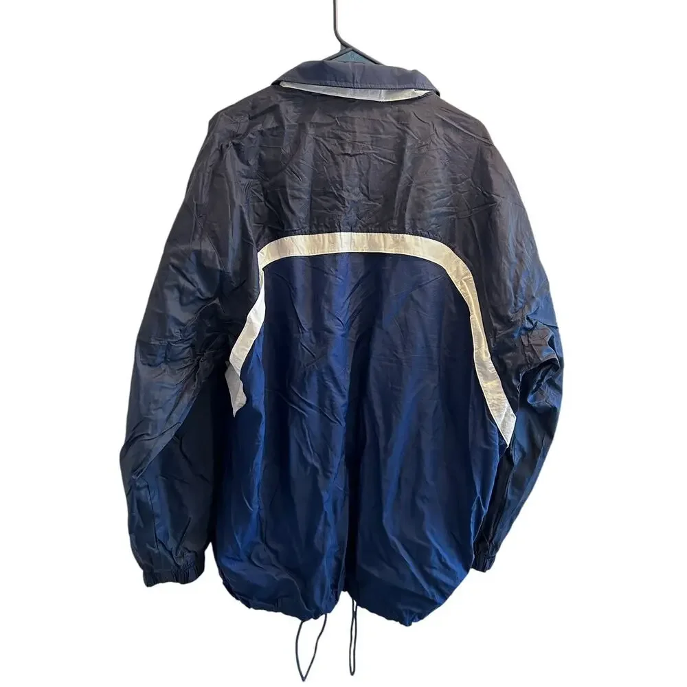 Vintage New York Yankees Starter Windbreaker Jacket 90's Embroidered Mens XL